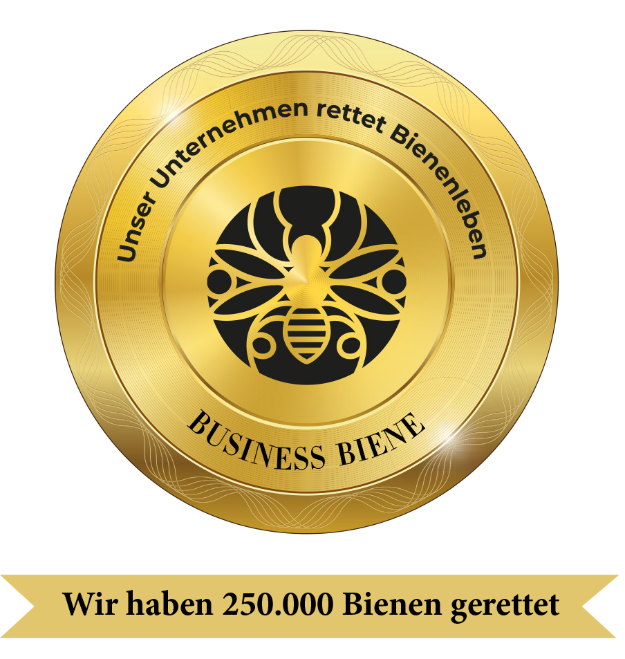 Gold-Siegel WKT - Wir erhalten 250.000 Bienenleben